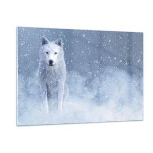 Schilderen op glas - In winterse sferen - 120x80 cm