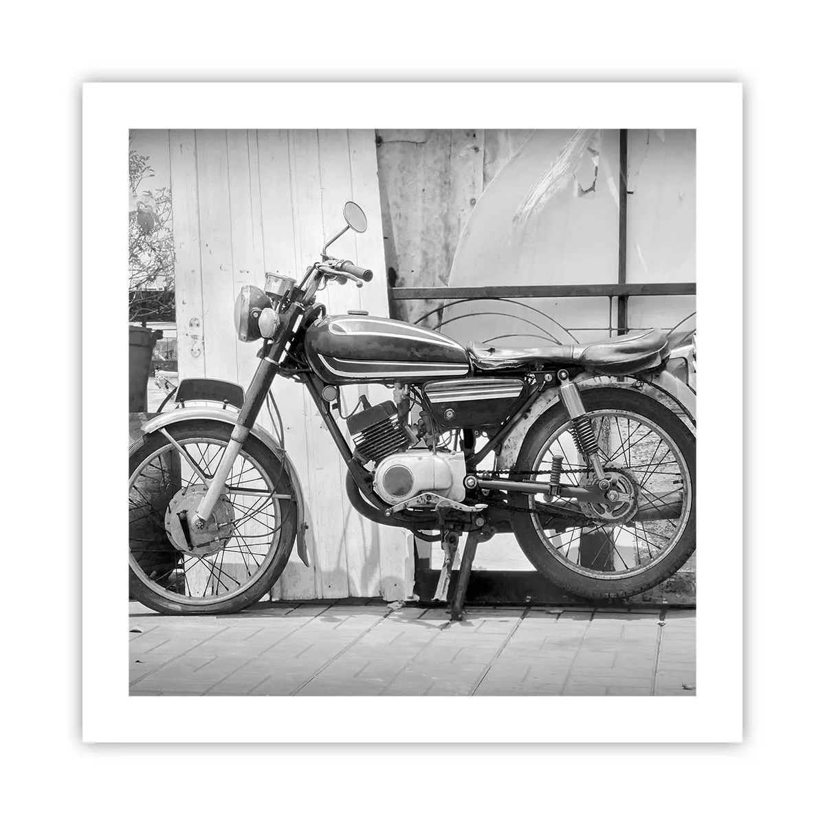 Poster - Klassiek boven alles - 50x50 cm