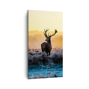 Schilderen op canvas - Gekroond op zijn landgoed - 45x80 cm