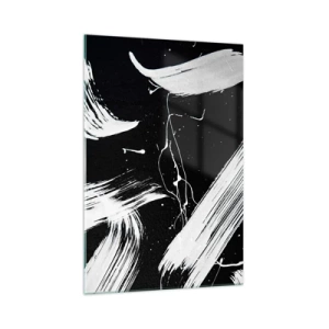 Schilderen op glas - Breek de duisternis - 70x100 cm