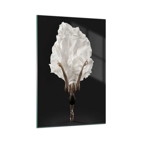 Schilderen op glas - Een buitengewoon einde - 70x100 cm