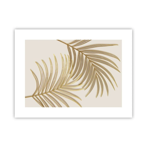 Poster - Gouden Palm! - 40x30 cm
