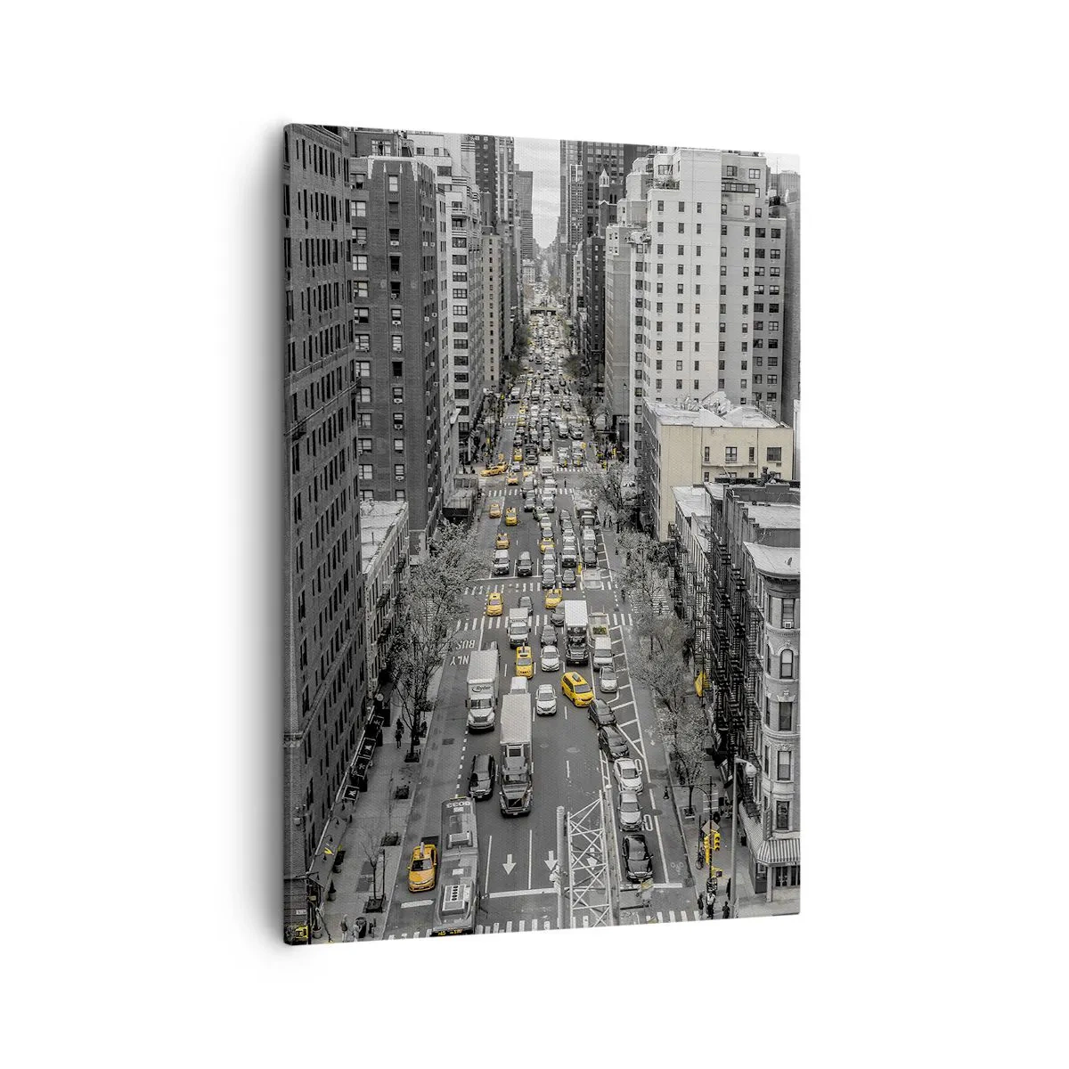 Schilderen op canvas - New Yorks leven - 50x70 cm