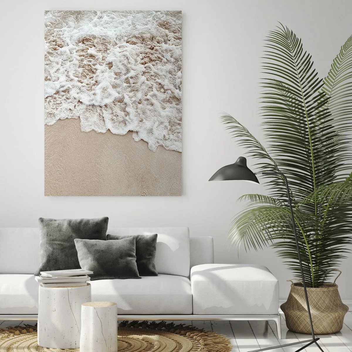 Schilderen op glas - Ben zo terug - 80x120 cm