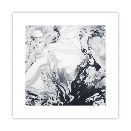 Poster - Het binnenste van de aarde - 30x30 cm