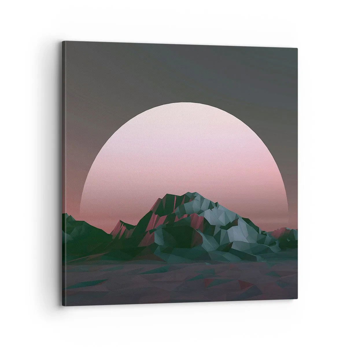 Schilderen op canvas - In een naburig sterrenstelsel - 70x70 cm