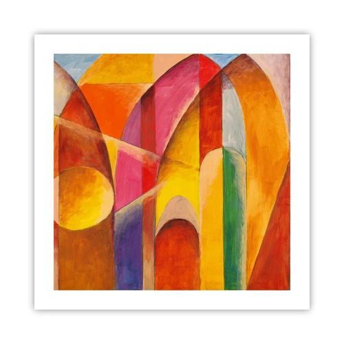 Poster - Kathedraal van de zon - 50x50 cm