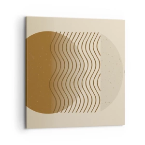 Schilderen op canvas - Over de oorsprong van geometrische figuren - 60x60 cm