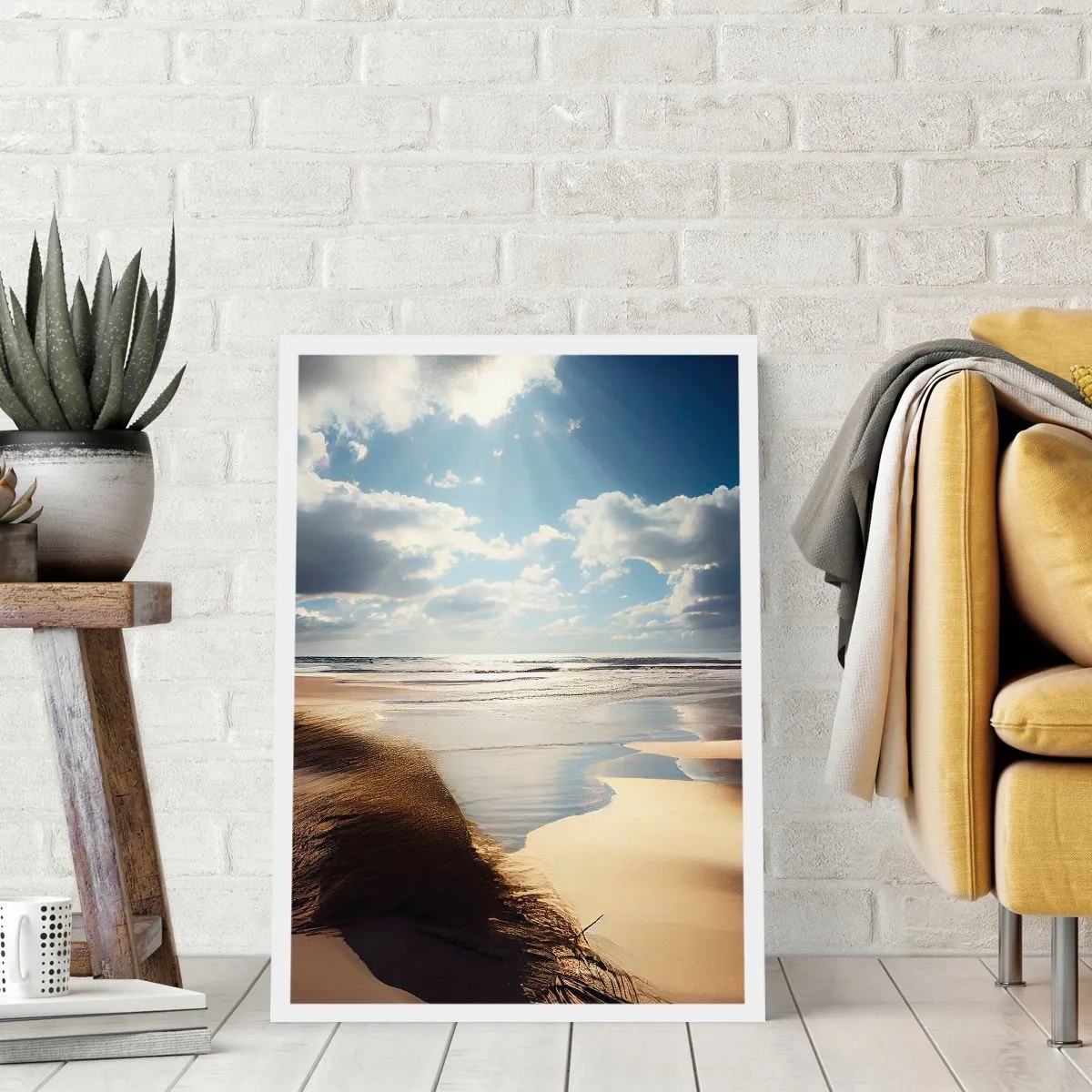 Poster - Strand, wild strand - 70x100 cm