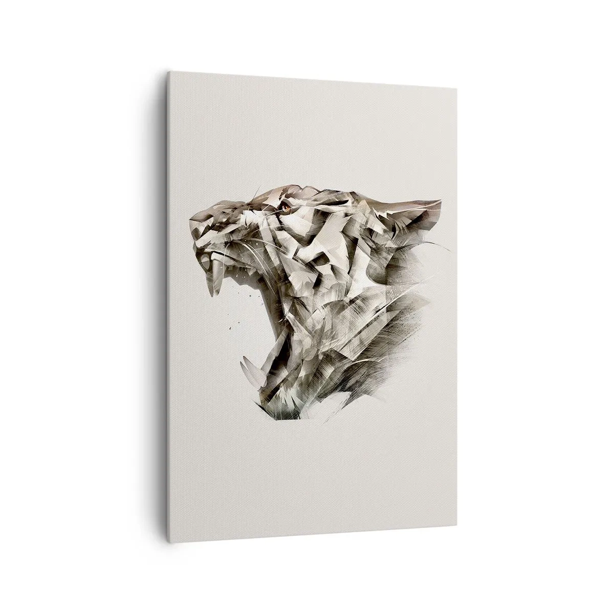 Schilderen op canvas - Je weet al wie de baas is - 70x100 cm