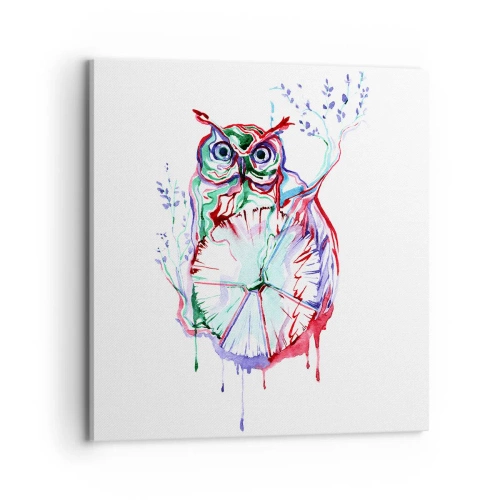 Schilderen op canvas - Wijs van nature - 70x70 cm