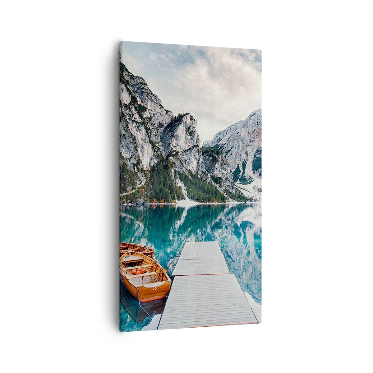 Schilderen op canvas - We zullen je schoonheid laten zien - 55x100 cm