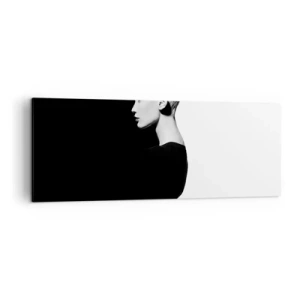 Schilderen op canvas - Gewoon een vrouw - 140x50 cm