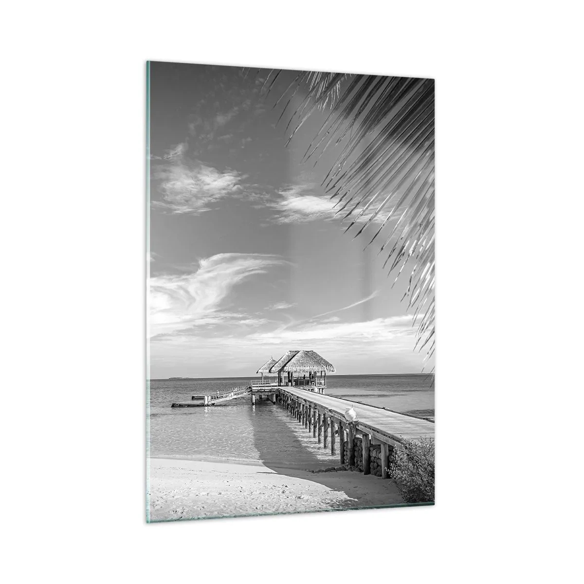 Schilderen op glas - Herinnering of droom? - 50x70 cm