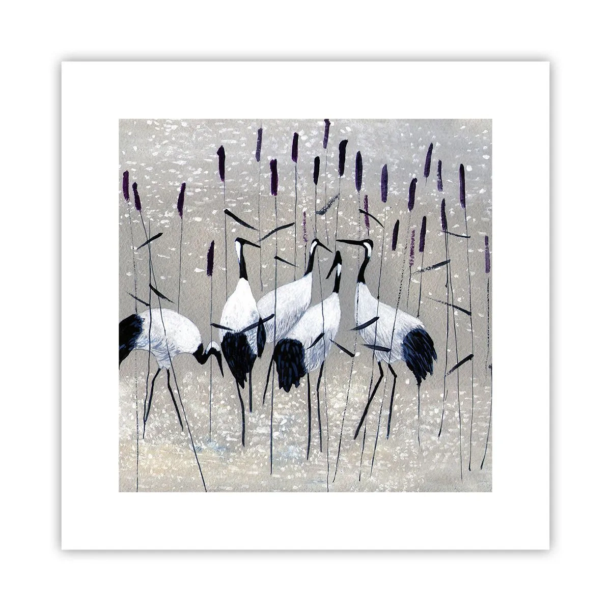 Poster - Onder hun eigen - 30x30 cm