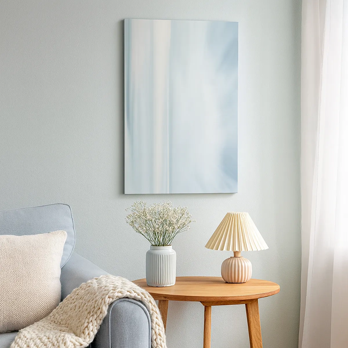 Schilderen op canvas - Vrede tot aan de horizon - 50x70 cm