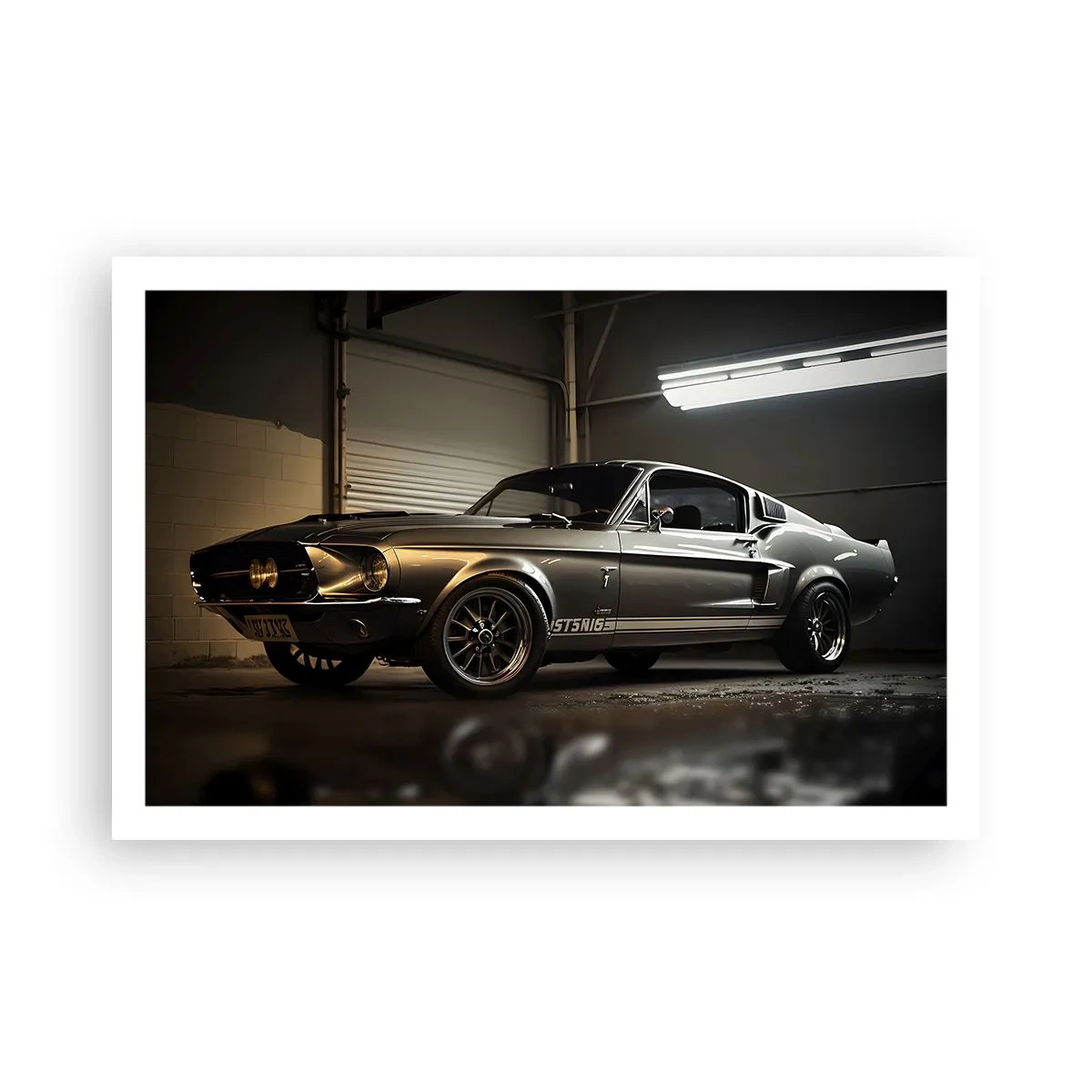 Poster - Terug naar het verleden - 91x61 cm