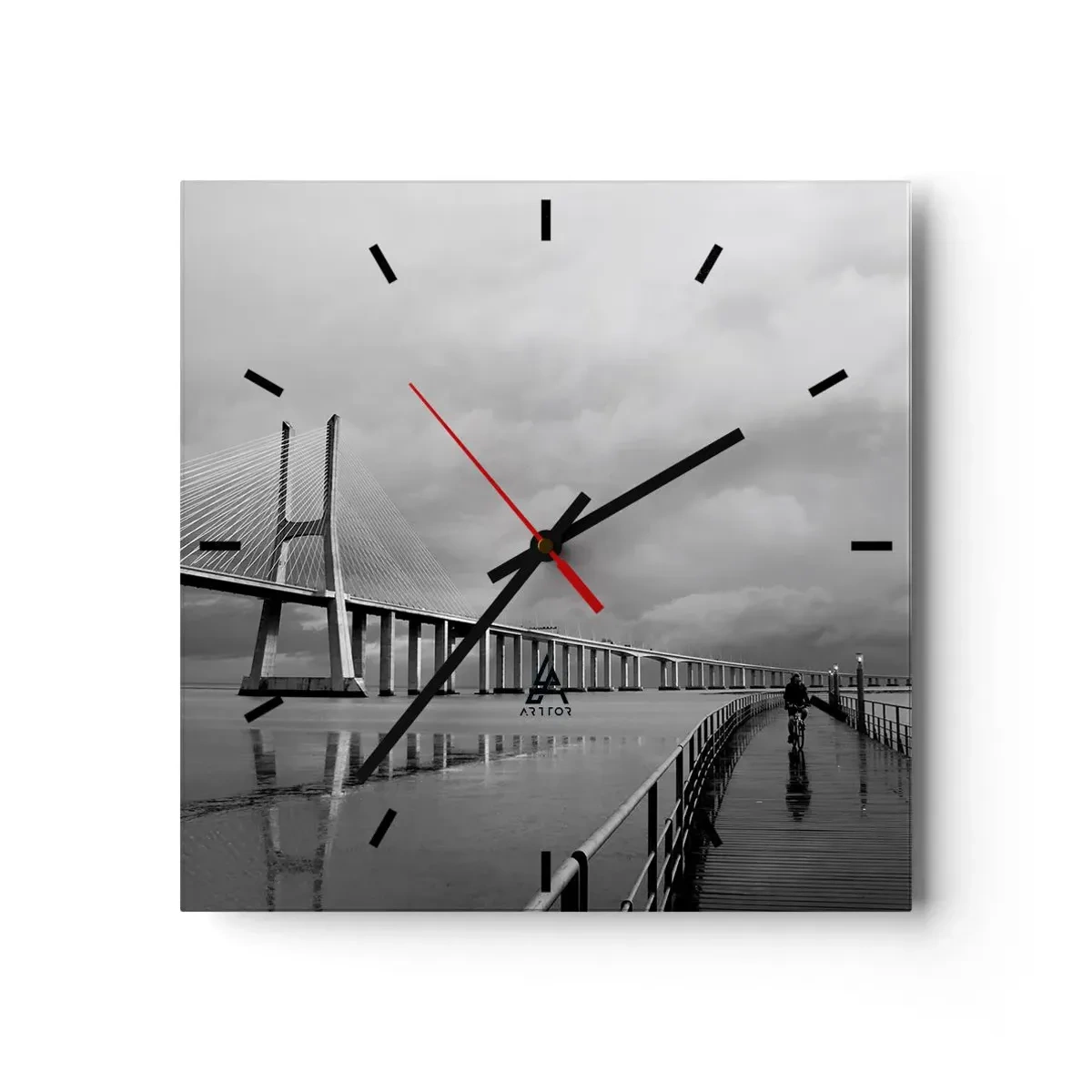 Wandklok - Klok - Gun iedereen wat hij verdient. - 30x30 cm