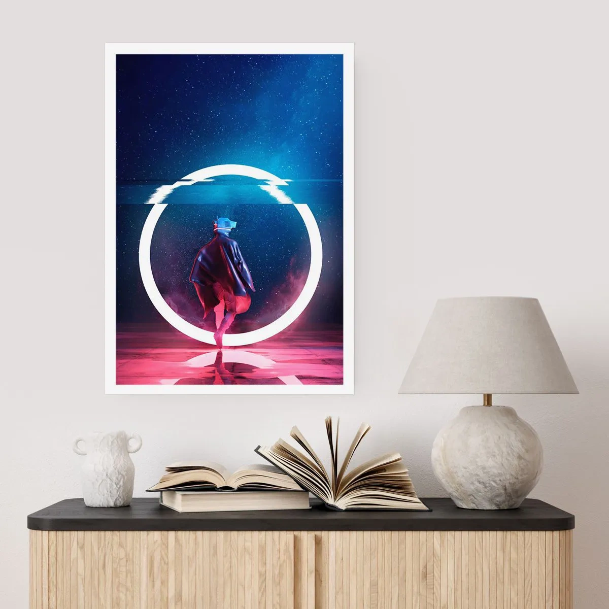 Poster - Tussen werelden - 50x70 cm