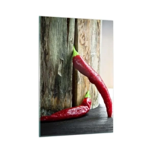 Schilderen op glas - Red hot chili peppers - 80x120 cm
