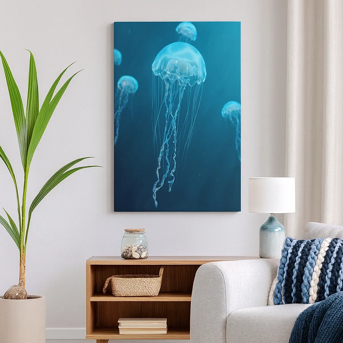 Schilderen op canvas - Oceaandans - 50x70 cm