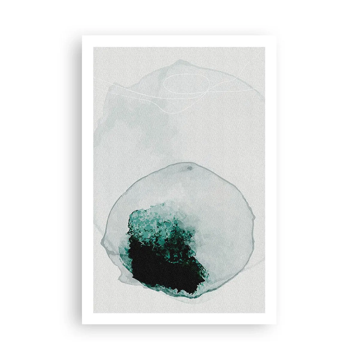 Poster - In een druppel water - 61x91 cm