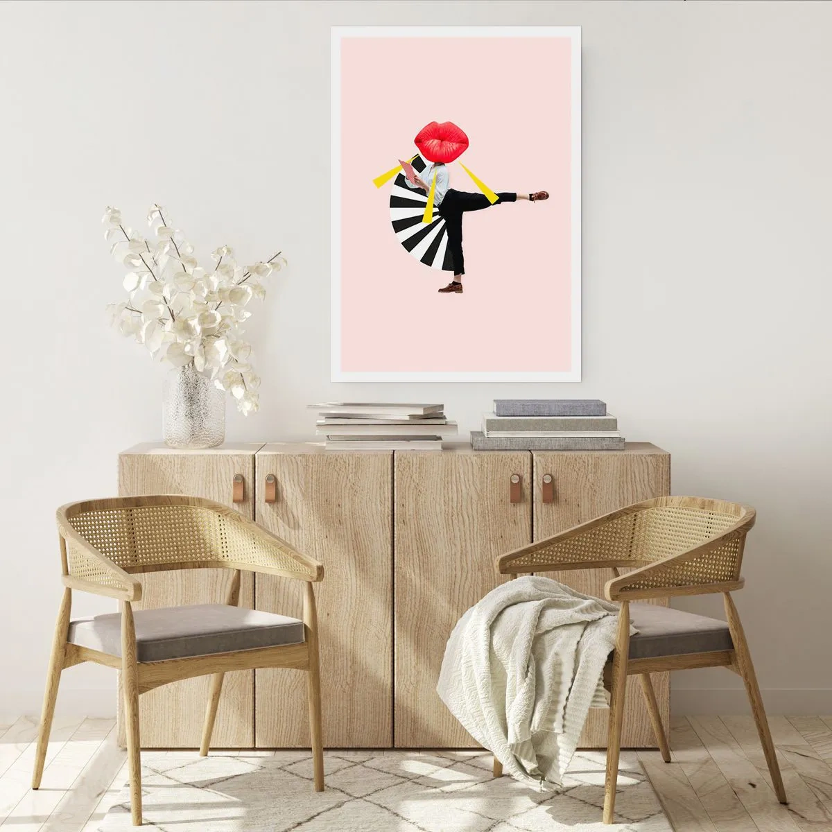 Poster - Surrealistische pop-art - 61x91 cm