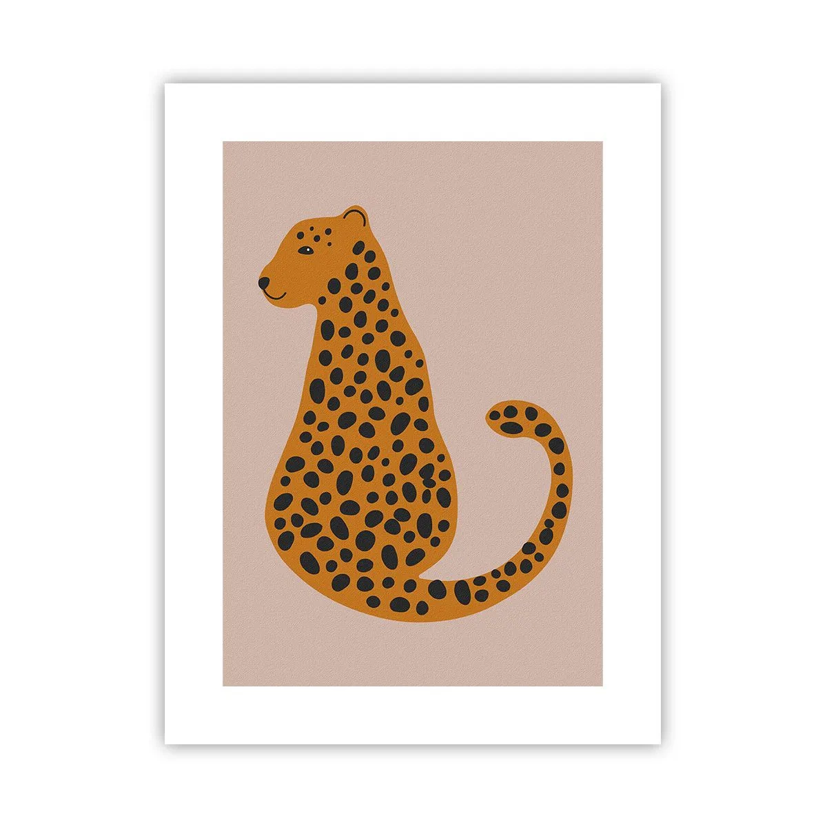 Poster - Luipaardprint is een modieus print - 30x40 cm