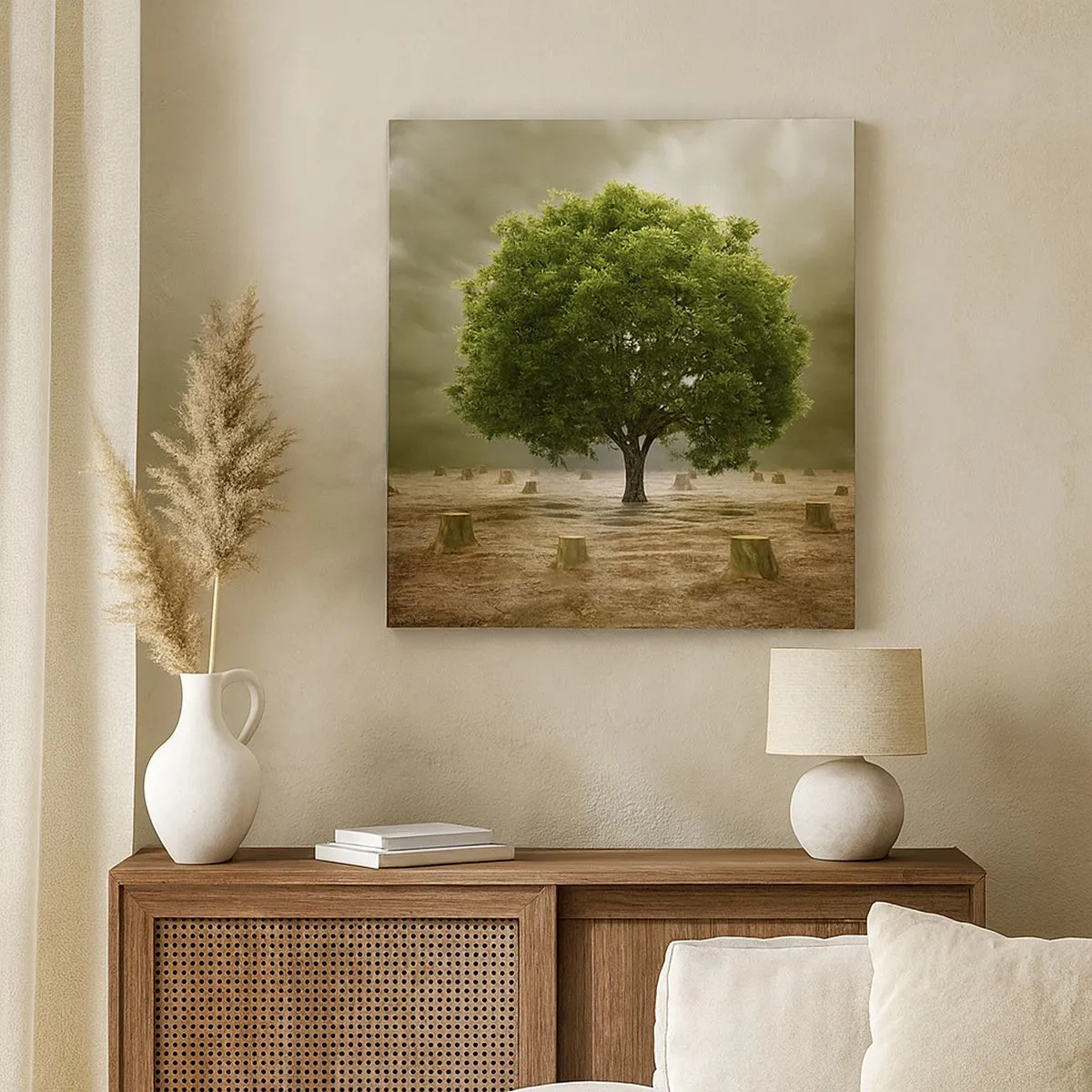 Schilderen op canvas - Alle hoop - 30x30 cm