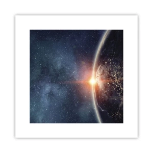 Poster - In een nieuw perspectief - 30x30 cm