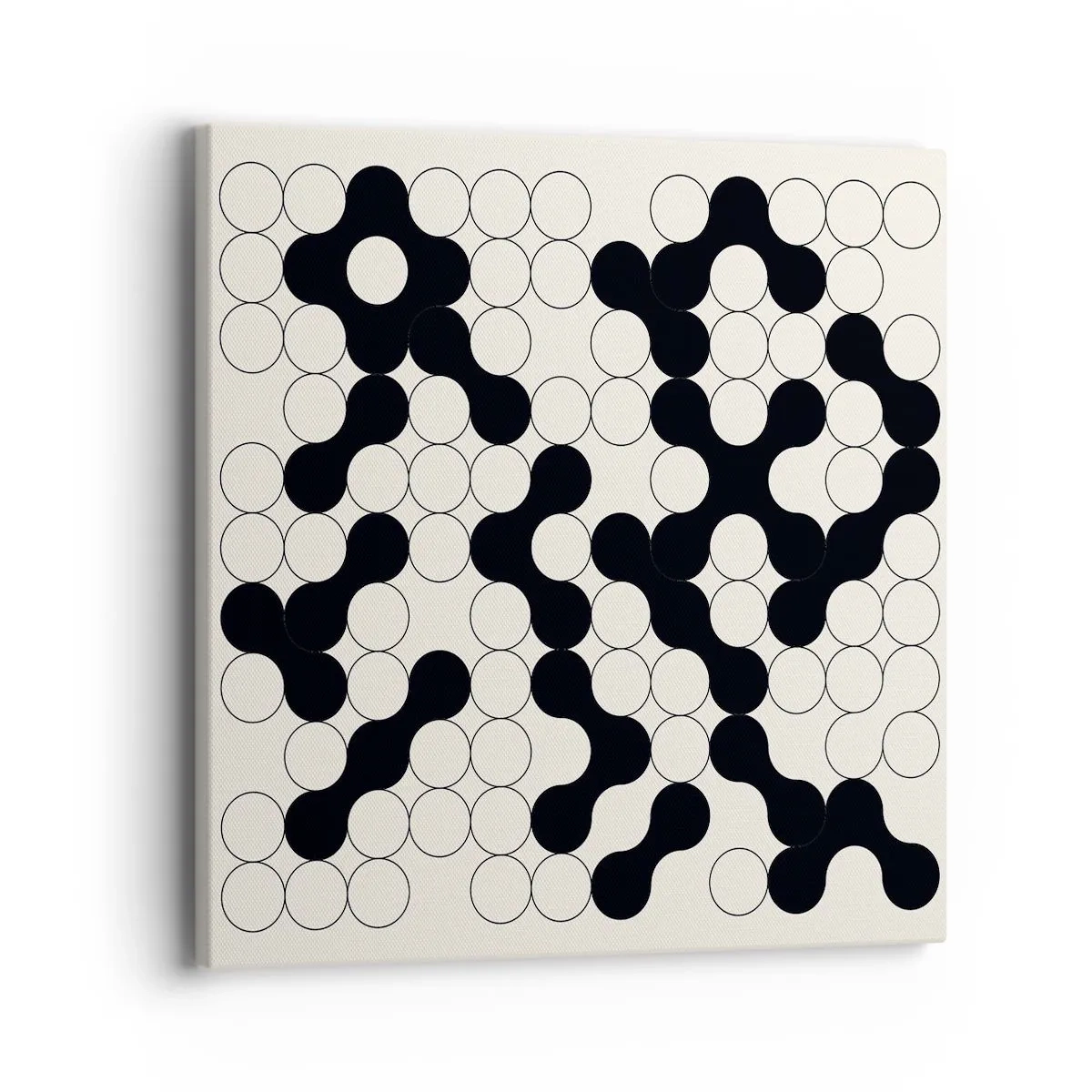 Schilderen op canvas - Chinees spel – variatie - 40x40 cm