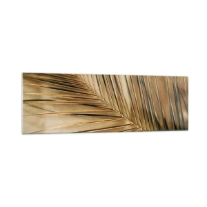 Schilderen op glas - Natuurlijke zuilengalerij - 160x50 cm