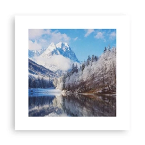 Poster - Sneuwwacht - 30x30 cm