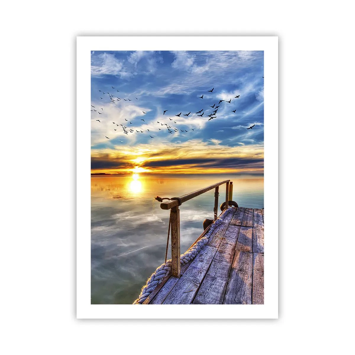 Poster - De wind gaat rusten - 50x70 cm