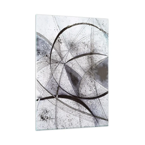Schilderen op glas - Futuristische fantasie - 50x70 cm