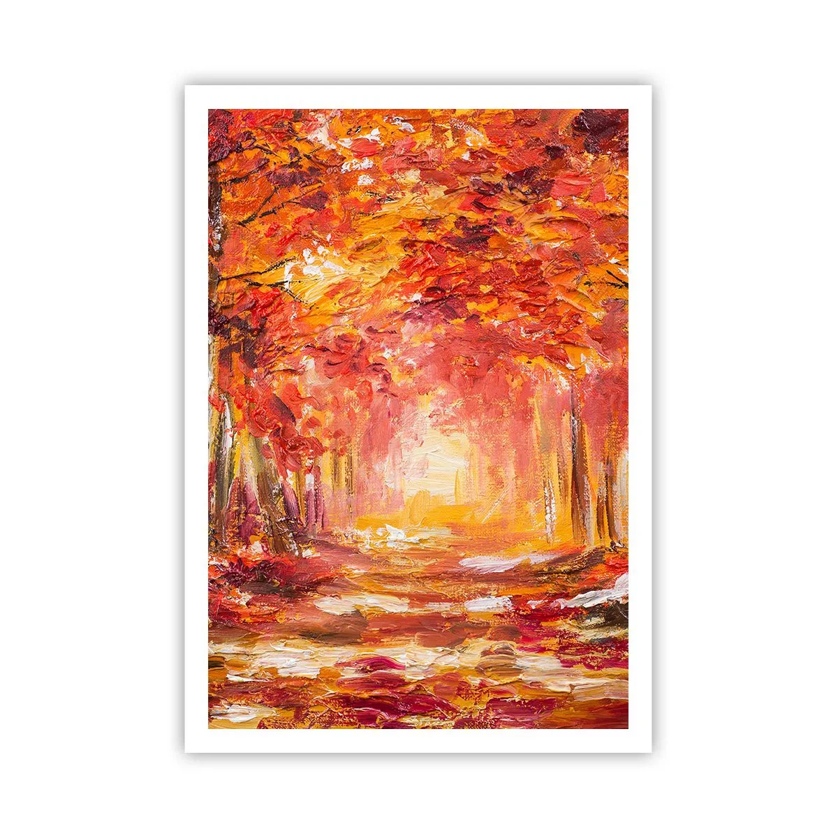 Poster - Koperen bos - 70x100 cm