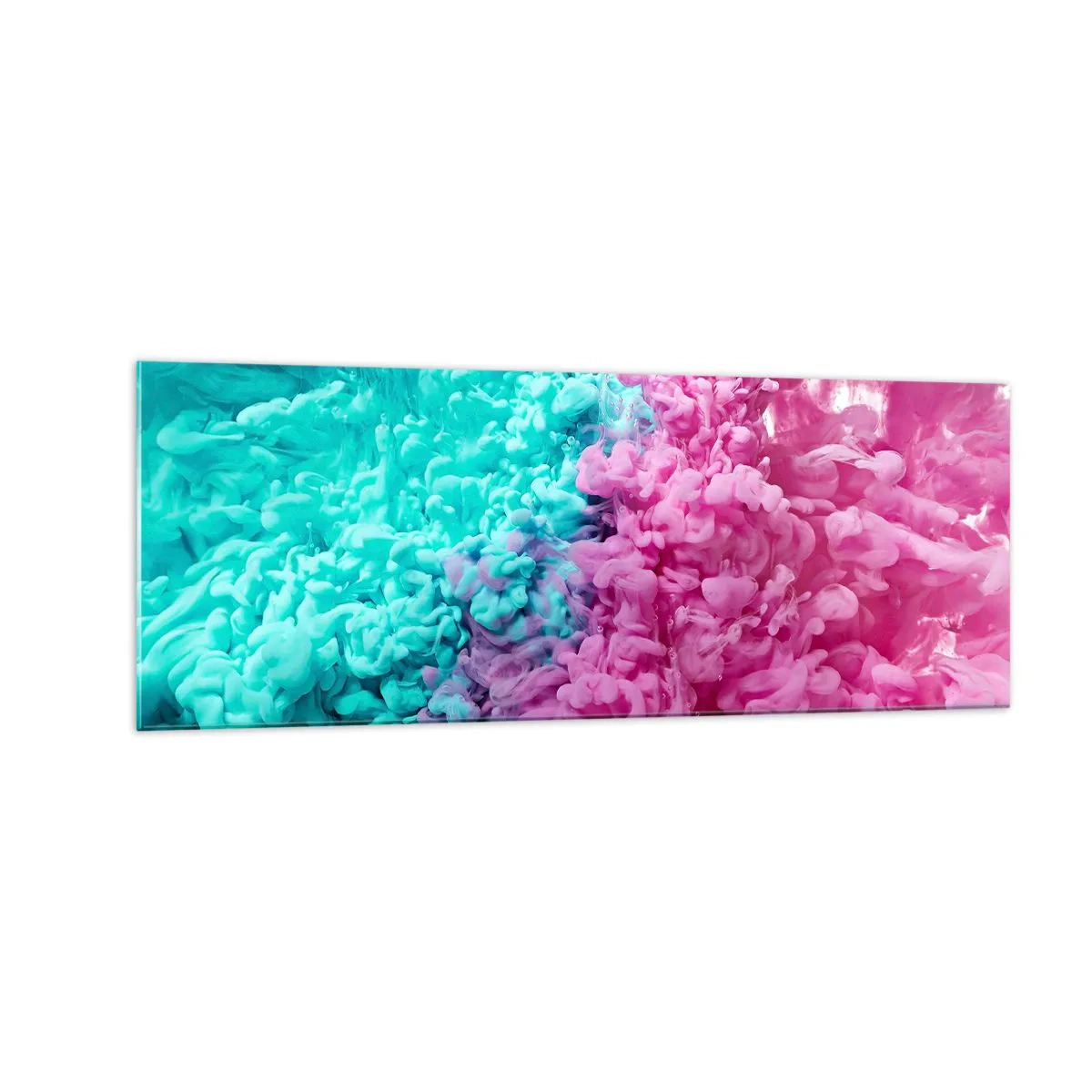 Schilderen op glas - Laatst gevecht - 140x50 cm