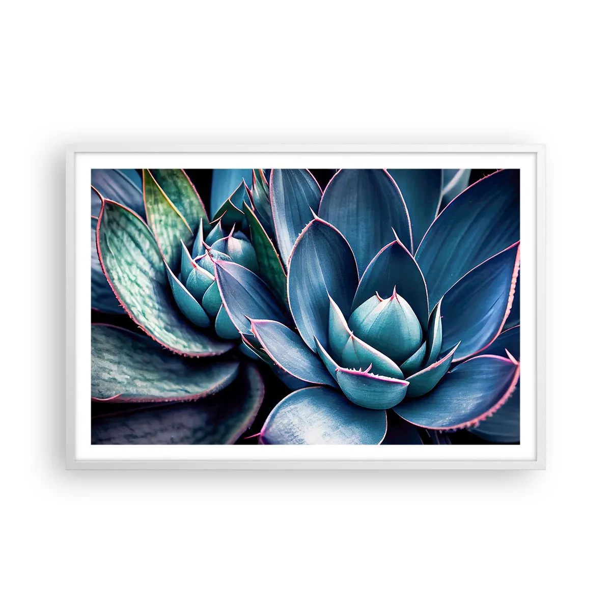 Poster in een witte lijst - Levenskracht - 91x61 cm