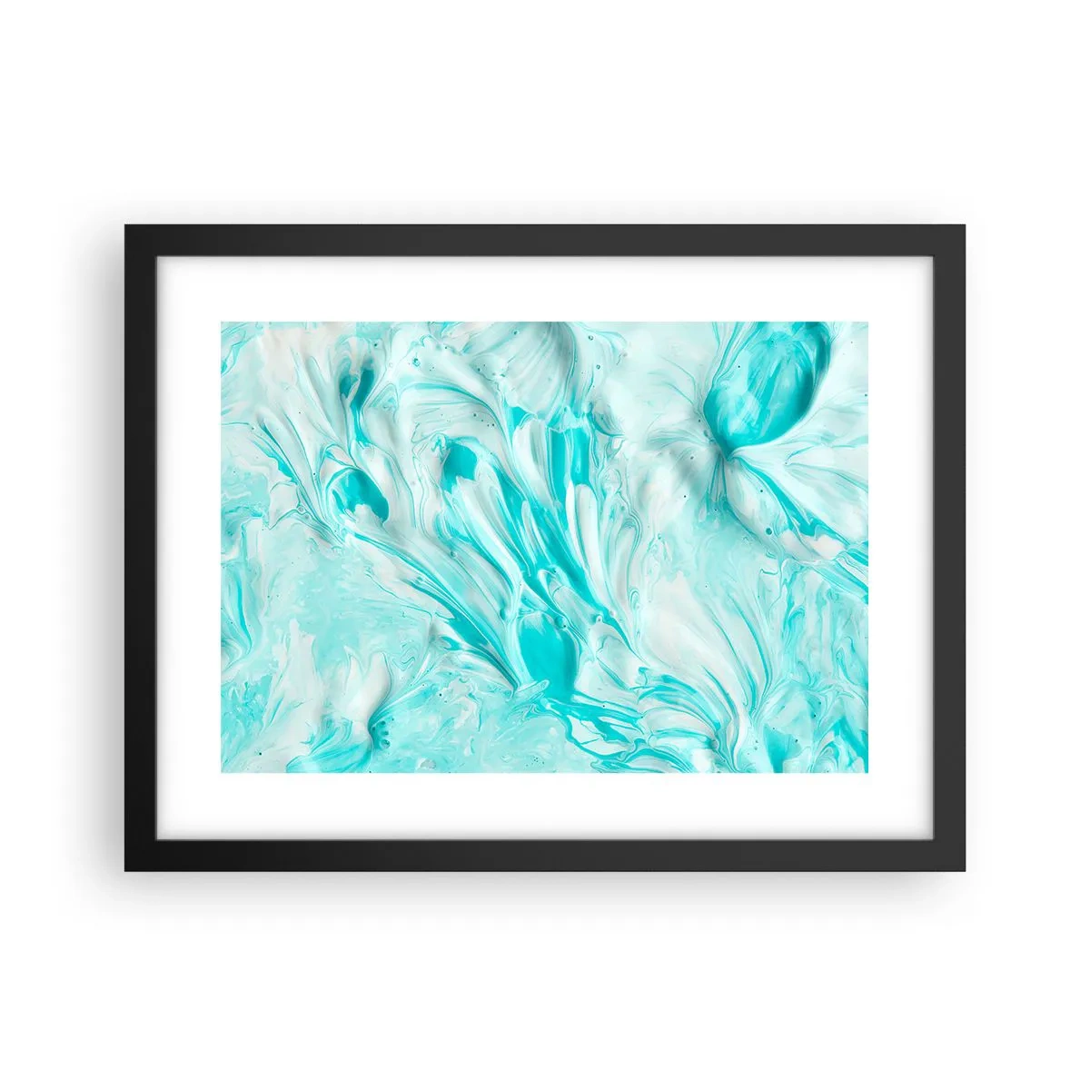 Poster in een zwarte lijst - Voor altijd samen - 40x30 cm