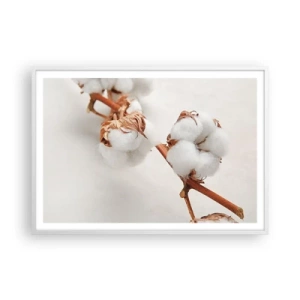 Poster in een witte lijst - Gewoon een knuffel - 100x70 cm