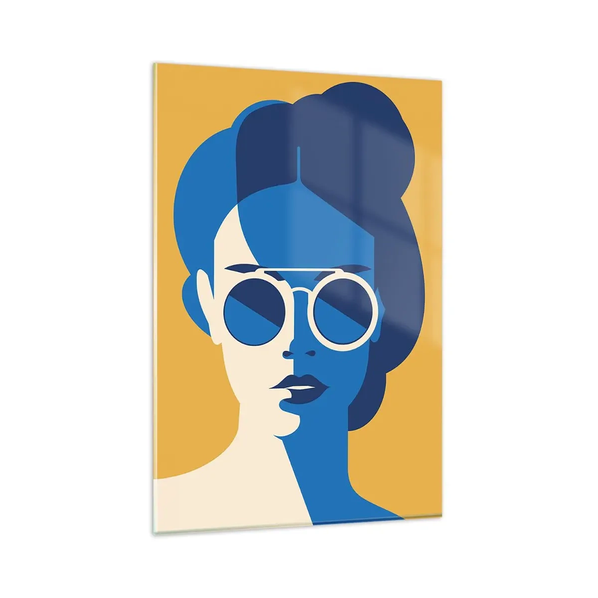 Schilderen op glas - Vakantie-look - 80x120 cm