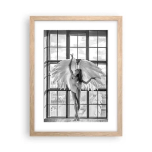 Een poster in een licht eiken lijst - Stad der Engelen? - 30x40 cm