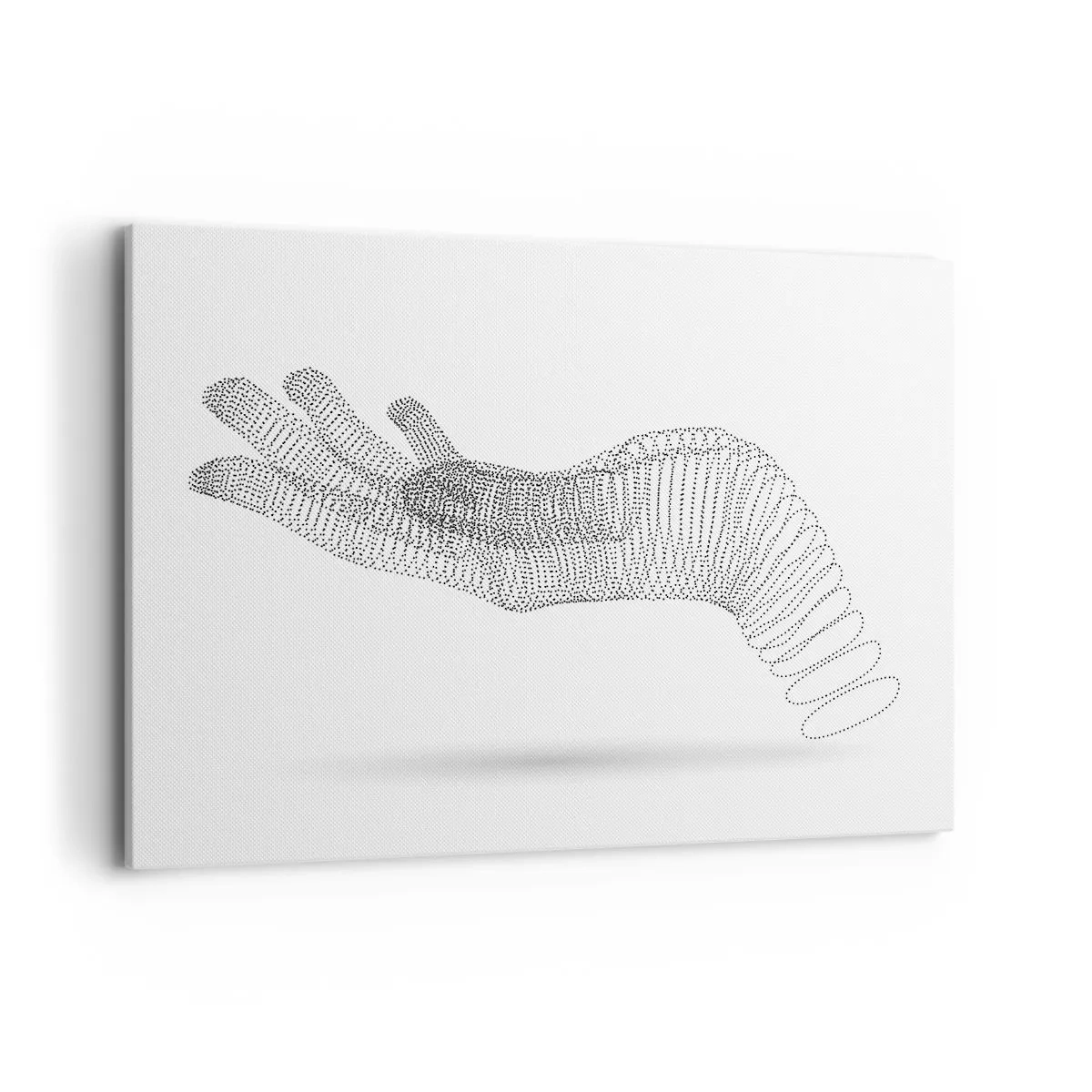 Schilderen op canvas - Veerkrachtige hand - 120x80 cm