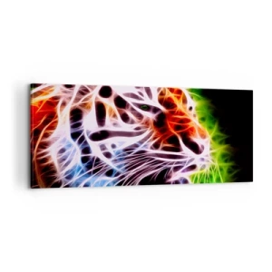 Schilderen op canvas - Vreselijke uitstraling - 100x40 cm