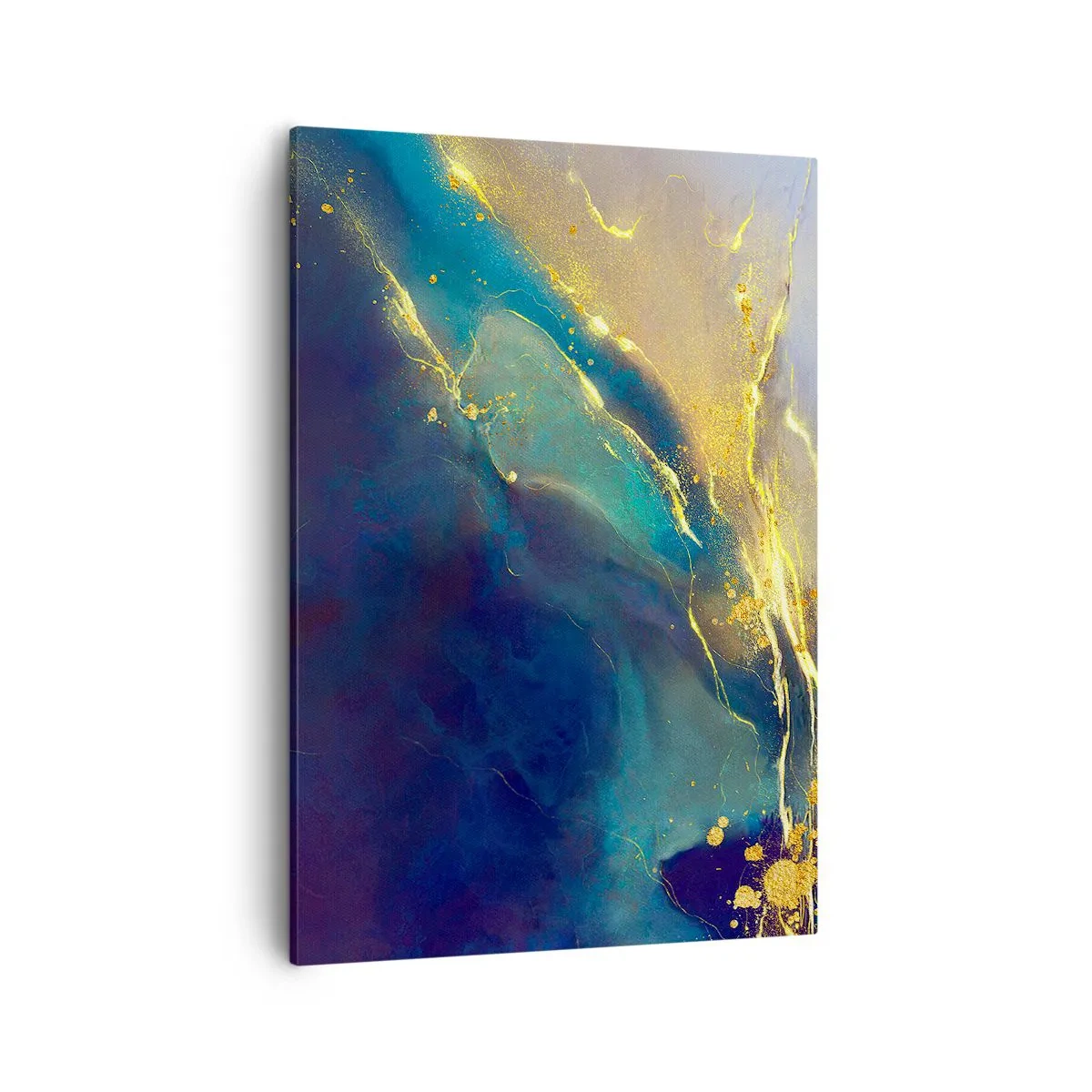 Schilderen op canvas - De gouden poel - 50x70 cm