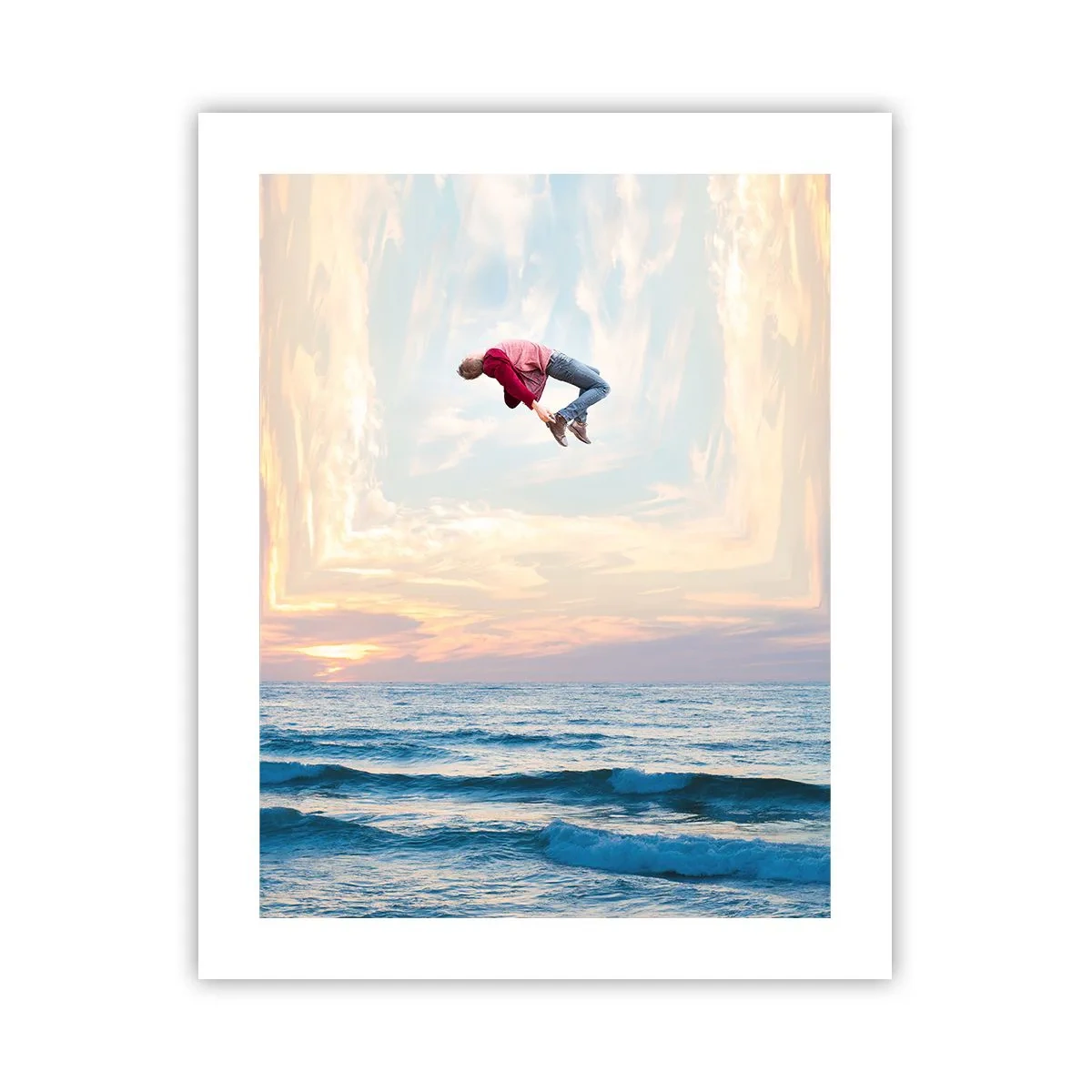 Poster - Naar een andere dimensie - 40x50 cm