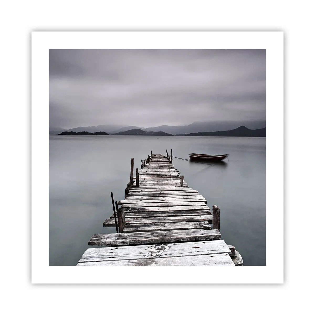 Poster - Je kunt morgen gaan - 50x50 cm