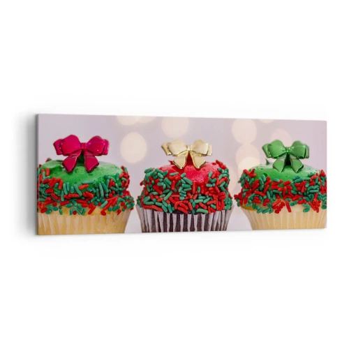 Schilderen op canvas - Snoepjes tot de strik - 140x50 cm