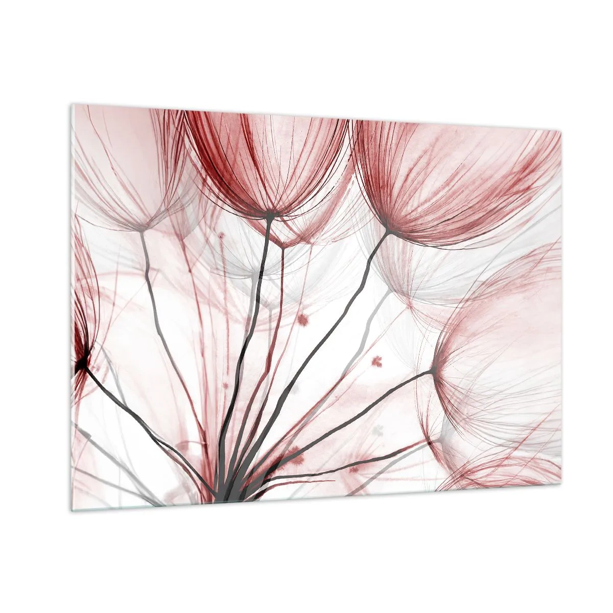 Schilderen op glas - Vóór het vertrek - 100x70 cm