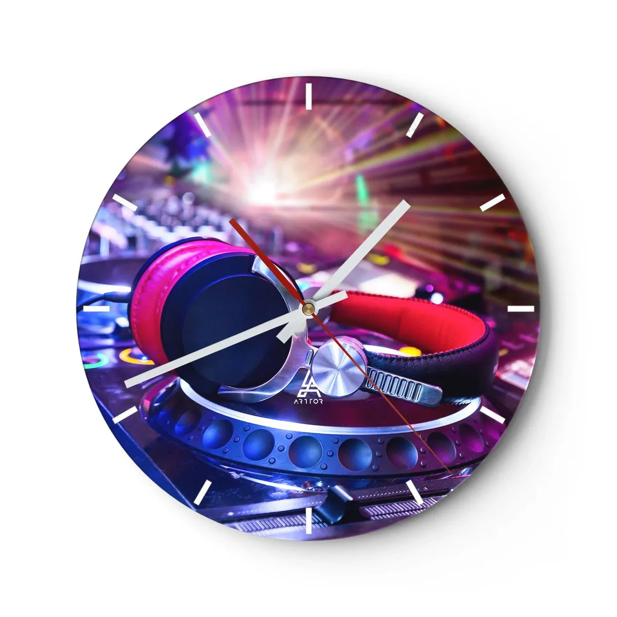 Wandklok - Klok - Het zal, het zal gebeuren - 40x40 cm